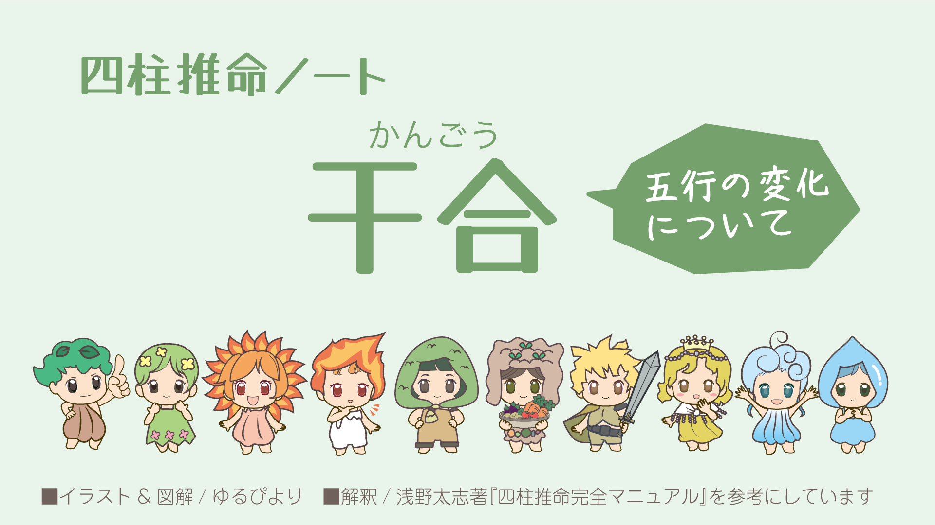 干合の図解