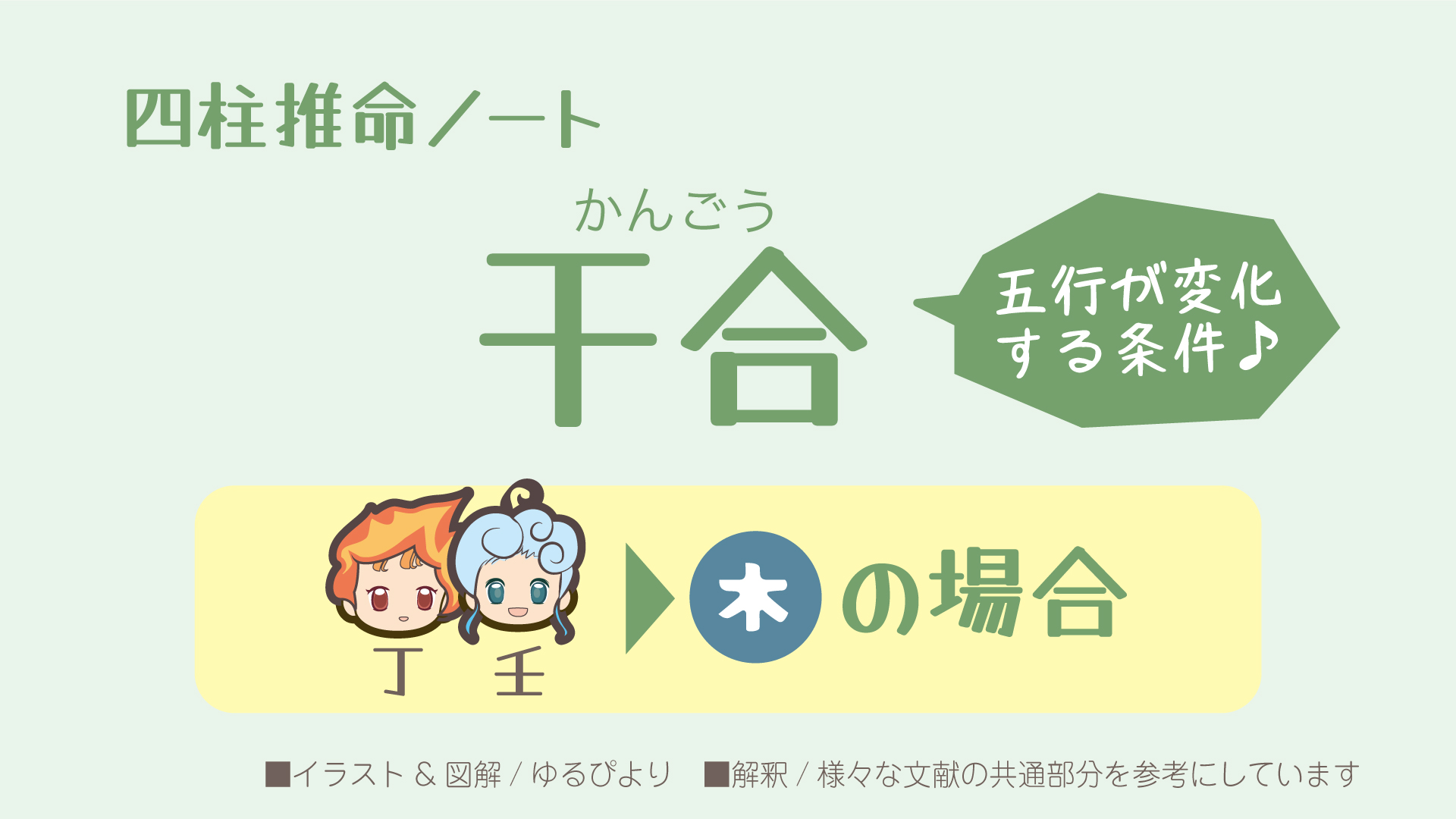 丁壬の図解