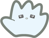 青い手